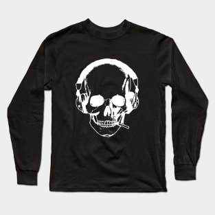 Dj Skull Long Sleeve T-Shirt